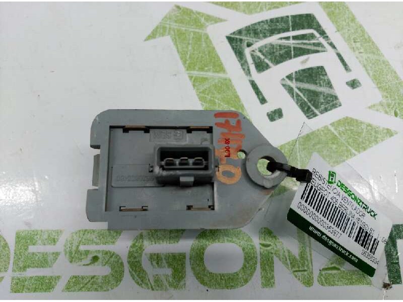 Recambio de resistencia ventilador para peugeot 406 berlina (s1/s2) st referencia OEM IAM 9635833480  