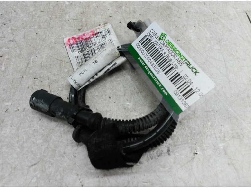 Recambio de cables captador abs para opel zafira a blue line referencia OEM IAM 09131387  