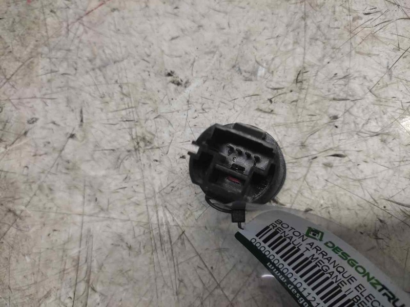 Recambio de boton arranque electrico para renault megane ii berlina 5p authentique referencia OEM IAM   4 PINS