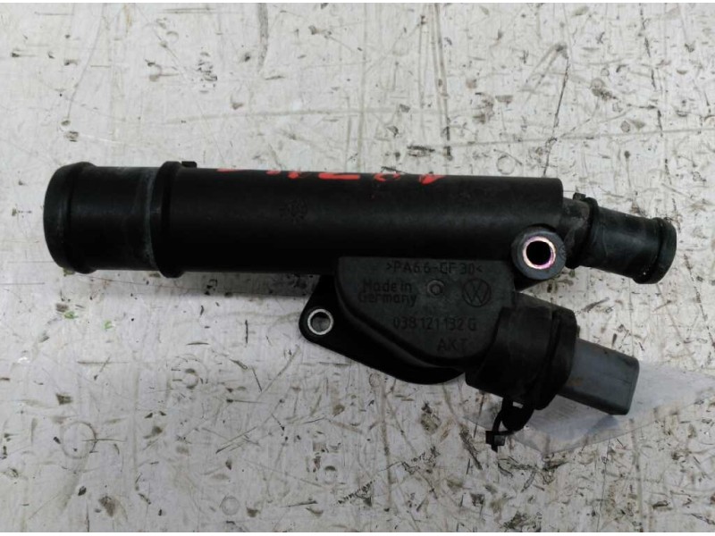 Recambio de pipa termostato para volkswagen golf v berlina (1k1) sportline referencia OEM IAM 038121132  
