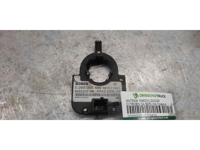 Recambio de antena inmovilizador para citroën c4 berlina collection referencia OEM IAM 0265005486 9650236180 