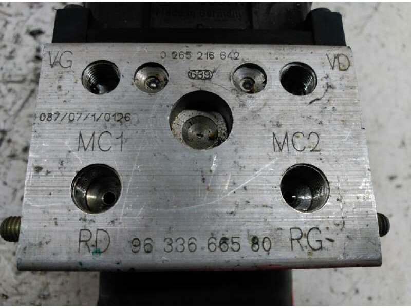 Recambio de abs para citroën xsara picasso 2.0 hdi exclusive plus referencia OEM IAM 9633666580 0273004353 