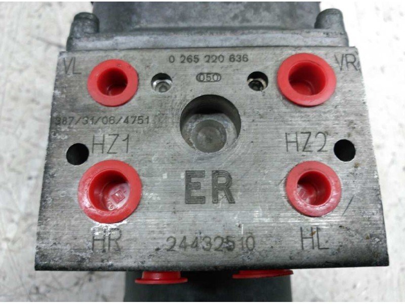 Recambio de abs para opel zafira a blue line referencia OEM IAM 24432510 0265220636 0273004592