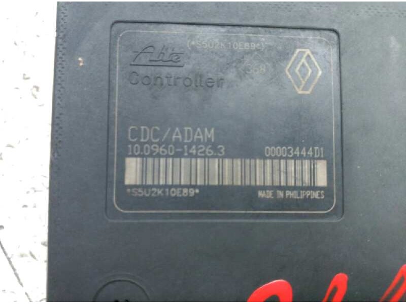 Recambio de abs para renault vel satis (bj0) expression referencia OEM IAM 7701206604 00003444D1 