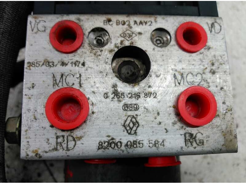 Recambio de abs para renault clio ii fase ii (b/cb0) authentique referencia OEM IAM 8200085584 0273004621 