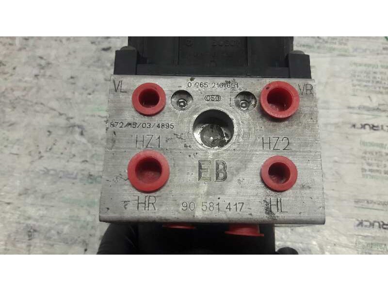 Recambio de abs para opel astra g berlina club referencia OEM IAM 90581417 0965216651 