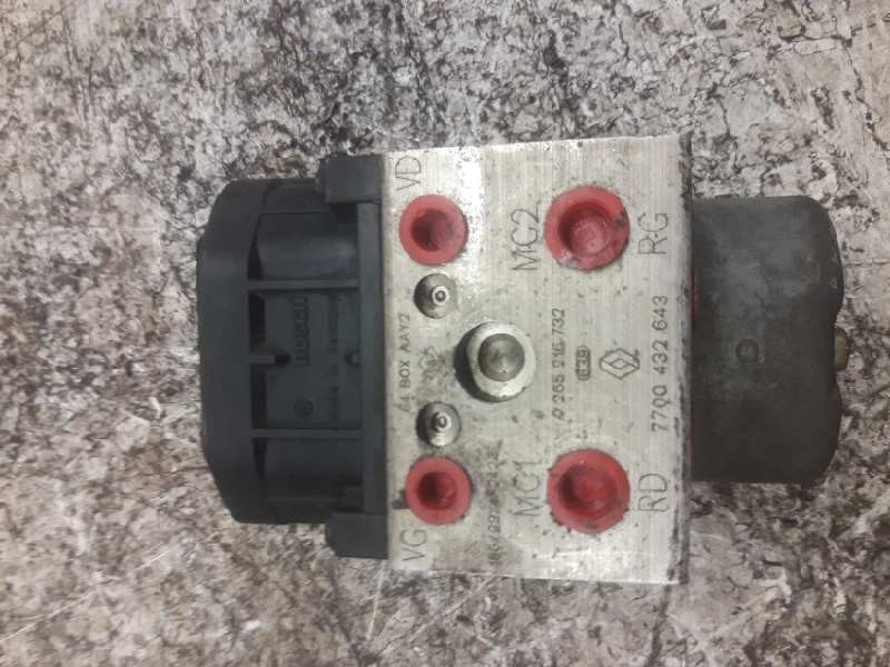 Recambio de abs para renault scenic (ja..) 1.4 16v fairway referencia OEM IAM 0273004395 7700432643 0265216732