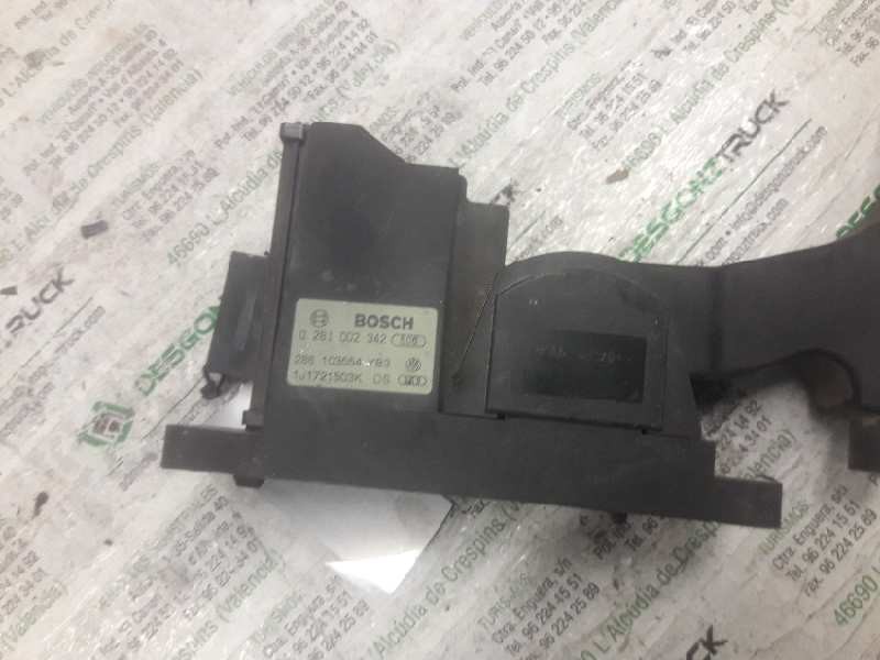 Recambio de potenciometro pedal para seat leon (1m1) 1.9 tdi referencia OEM IAM 1J1721503K 0281002342 6 PINS
