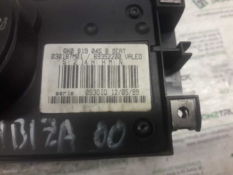 Recambio de mando calefaccion / aire acondicionado para seat ibiza (6k1) 1.9 tdi referencia OEM IAM 6K0819045B 26 PINS 