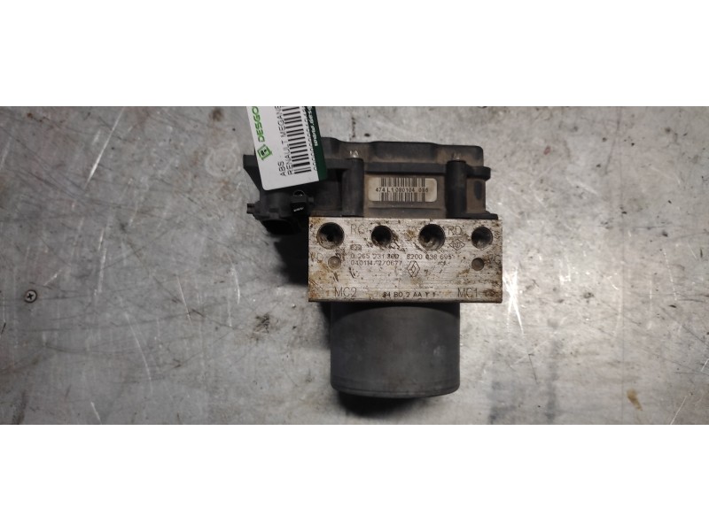 Recambio de abs para renault megane ii berlina 5p 1.5 dci diesel referencia OEM IAM 0265800300 0265231300 8200038695