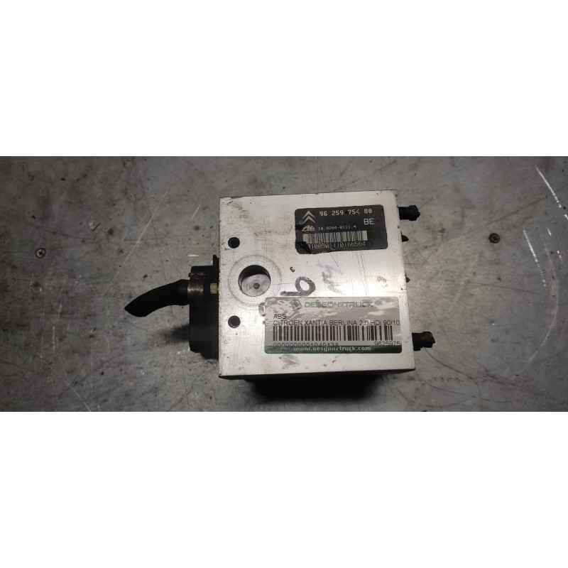 Recambio de abs para citroën xantia berlina 2.0 hdi 90/109 sx referencia OEM IAM 9625975480 ATE 