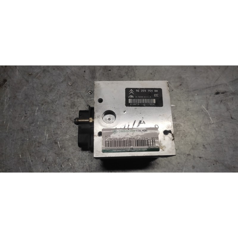Recambio de abs para citroën xantia berlina 2.0 hdi 90/109 sx referencia OEM IAM 9625975480 ATE 