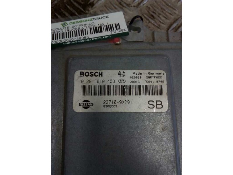 Recambio de modulo electronico para nissan trucks atleon 165 referencia OEM IAM 237109X701 0281010453 CENTRALITA MOTOR
