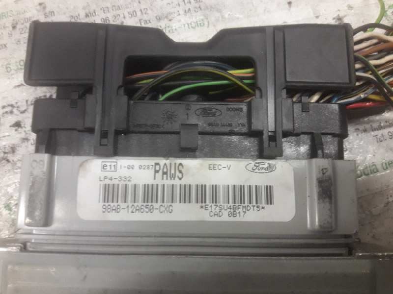 Recambio de centralita motor uce para ford focus berlina (cak) ambiente referencia OEM IAM 98AB12A650CXG  