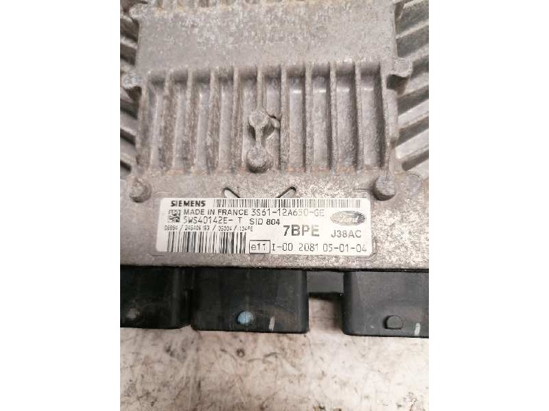 Recambio de centralita motor uce para ford fiesta (cbk) ambiente referencia OEM IAM 3S6112A650GE 5WS40142E 