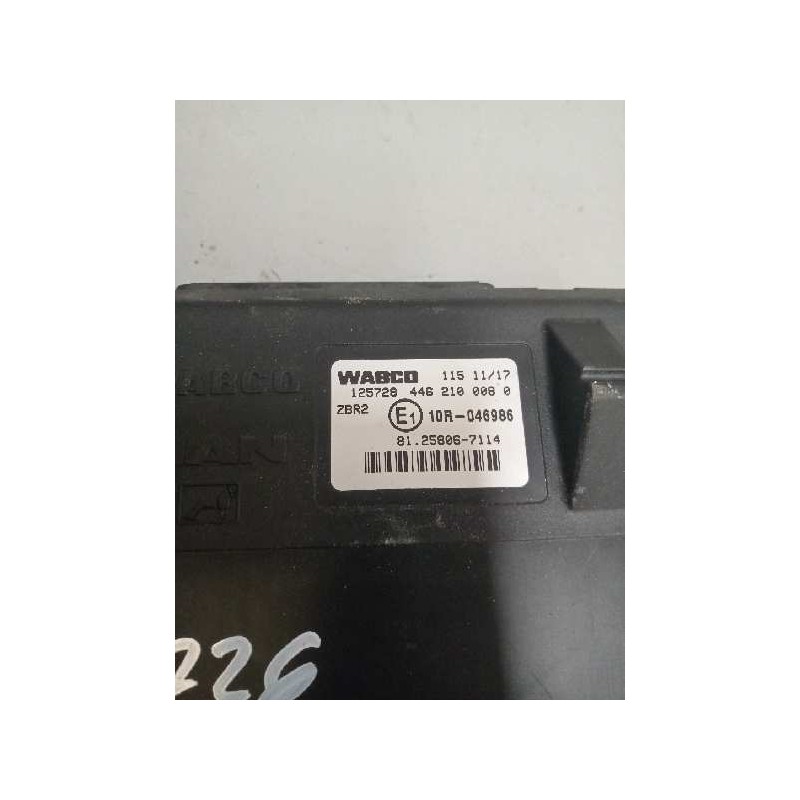 Recambio de modulo electronico para man tgx 18.xxx 12.4 diesel referencia OEM IAM 81258067114 4462100080 CENTRALITA ZBR2