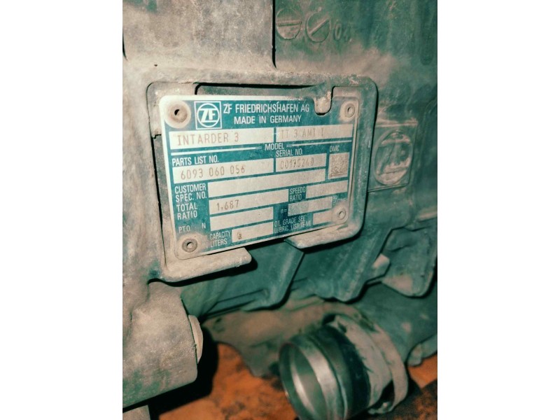 Recambio de caja cambios para man tgx 18.xxx 12.4 diesel referencia OEM IAM 12AS2331TD 1353041048 81320046369