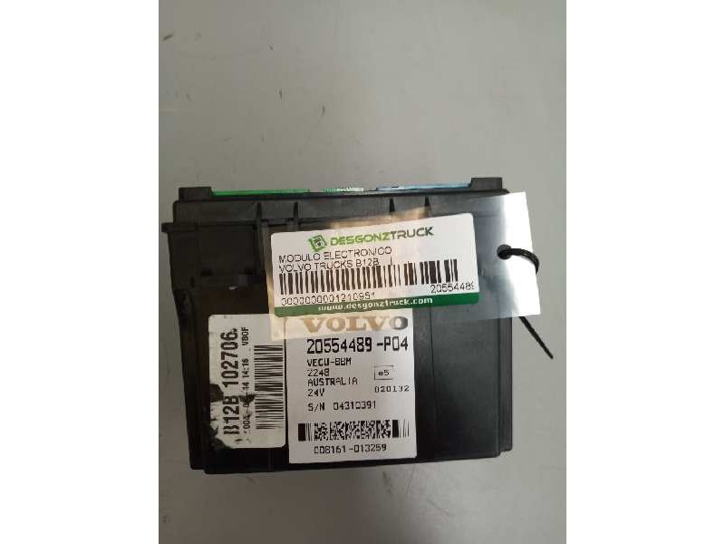 Recambio de modulo electronico para volvo trucks b12b referencia OEM IAM 20554489  CENTRALITA VECU