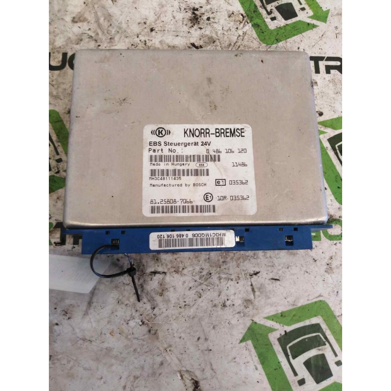 Recambio de modulo electronico para man tgx 18.xxx 12.4 diesel referencia OEM IAM 81258087066 0486106120 CENTRALITA EBS