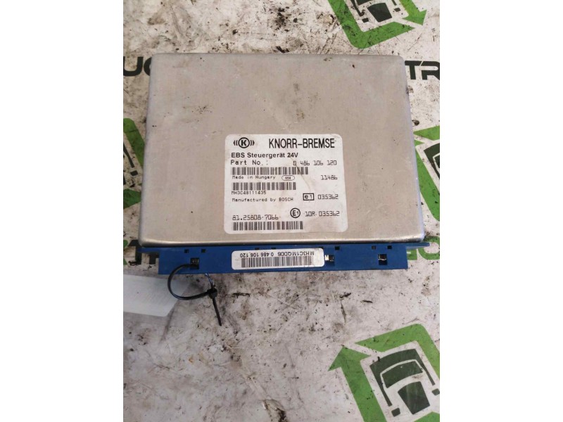 Recambio de modulo electronico para man tgx 18.xxx 12.4 diesel referencia OEM IAM 81258087066 0486106120 CENTRALITA EBS