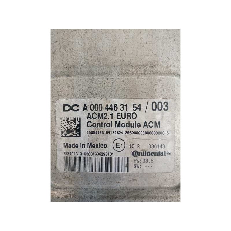 Recambio de modulo electronico para mercedes-benz actros bm 963.xxx 2-achser referencia OEM IAM A0004463154  CENTRALITA ACM