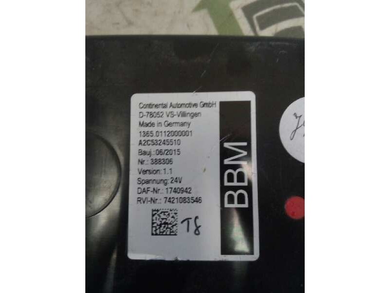 Recambio de modulo electronico para daf serie xf105.xxx fsa 4x2 space-cab referencia OEM IAM 1740942 7421083546 
