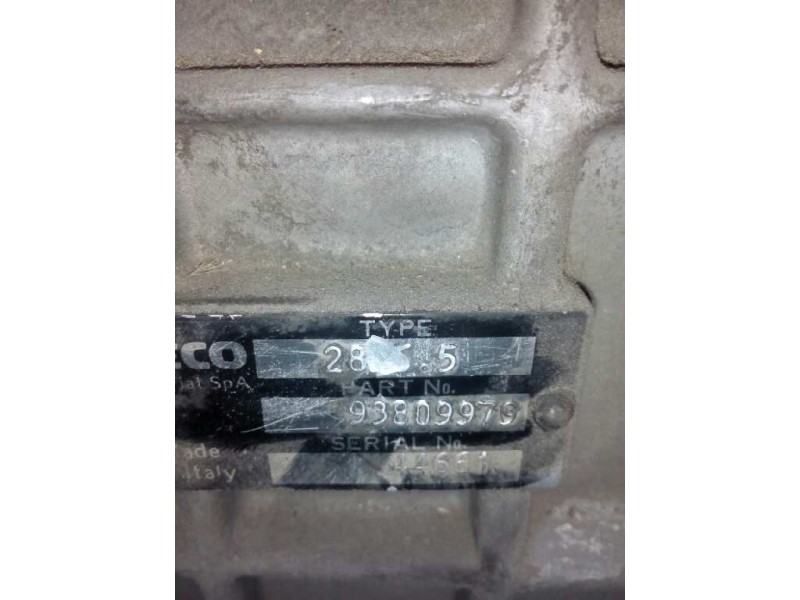 Recambio de caja cambios para iveco trucks daily 35 e 10 (103cv) referencia OEM IAM 28265 93809979 44661