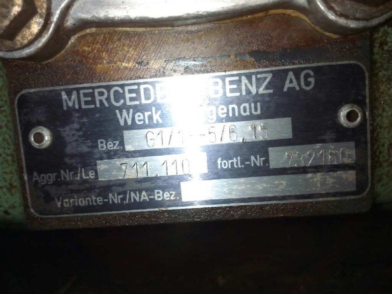 Recambio de caja cambios para mercedes trucks sprinter 410 d referencia OEM IAM G1185615 711110 732160