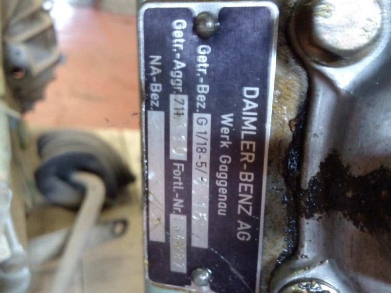 Recambio de caja cambios para mercedes trucks sprinter 410 d referencia OEM IAM G1185615 711110 164482