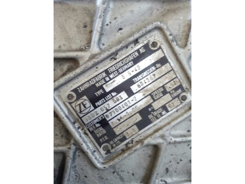 Recambio de caja cambios para nissan trucks eco-t eco-t 160 referencia OEM IAM S542 1307052003 071004012