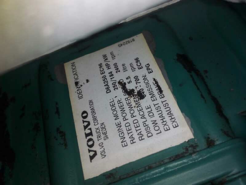 Recambio de motor completo para volvo trucks fl 6 fl6 250 referencia OEM IAM D6A250EC96  