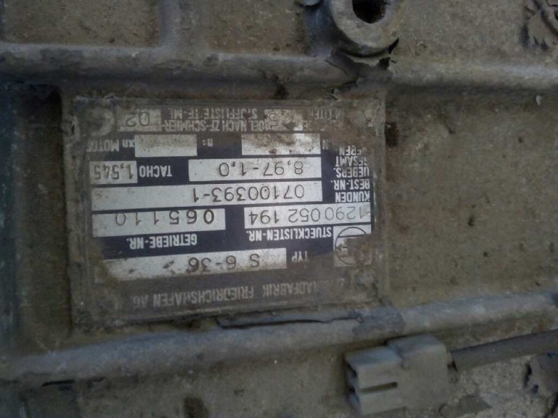 Recambio de caja cambios para nissan trucks m 130.17 referencia OEM IAM S636 1290052194 