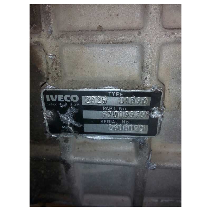 Recambio de caja cambios para iveco daily caja abierta 35 - 10 caja abierta referencia OEM IAM 282601896 93809979 2608025