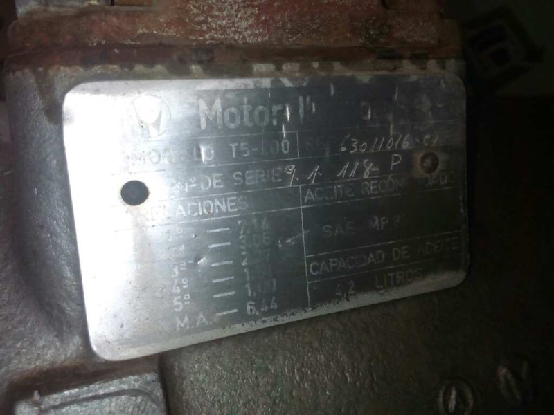 Recambio de caja cambios para nissan trucks l-60.09 referencia OEM IAM T5200  