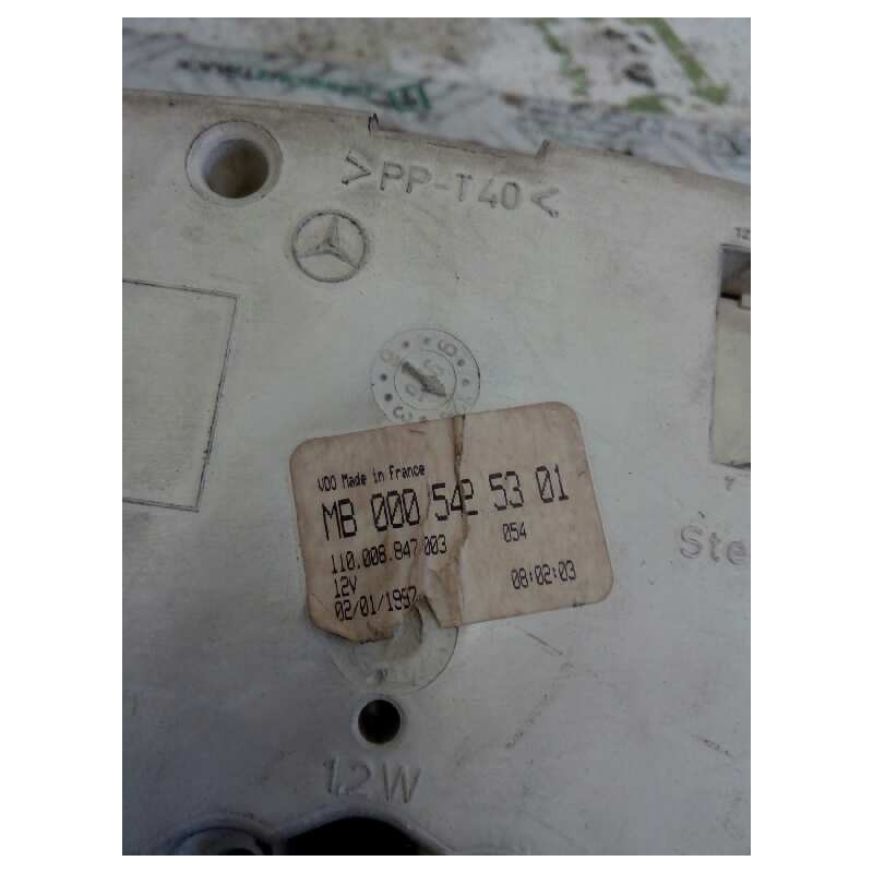 Recambio de cuadro instrumentos para mercedes-benz sprinter (w901,w903) combi 312 d (903.471-472) referencia OEM IAM 0005425301 