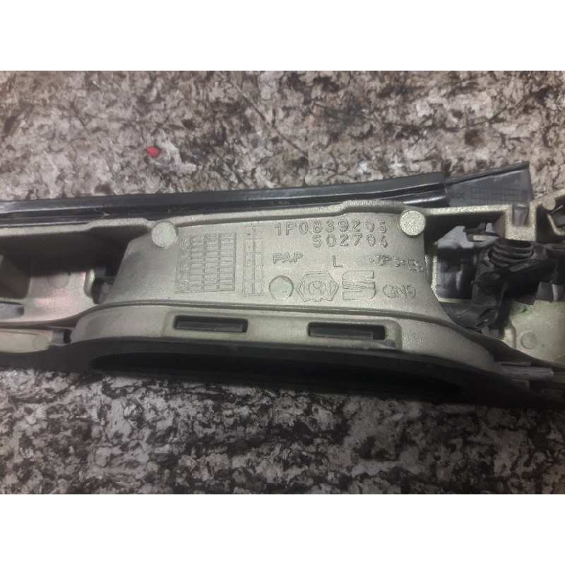 Recambio de maneta exterior trasera izquierda para seat leon (1p1) comfort limited referencia OEM IAM 1P0839205 502704 