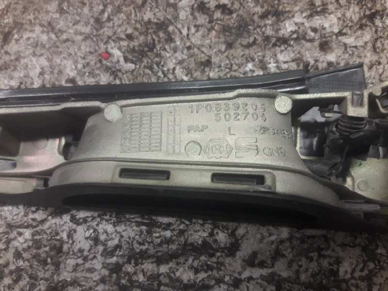 Recambio de maneta exterior trasera izquierda para seat leon (1p1) comfort limited referencia OEM IAM 1P0839205 502704 