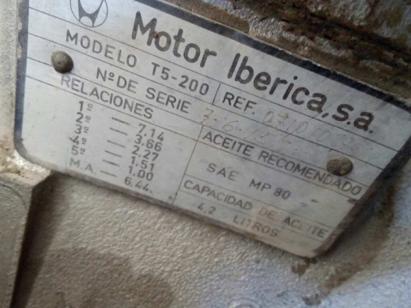 Recambio de caja cambios para nissan trucks l35.08 ...... referencia OEM IAM T5200  