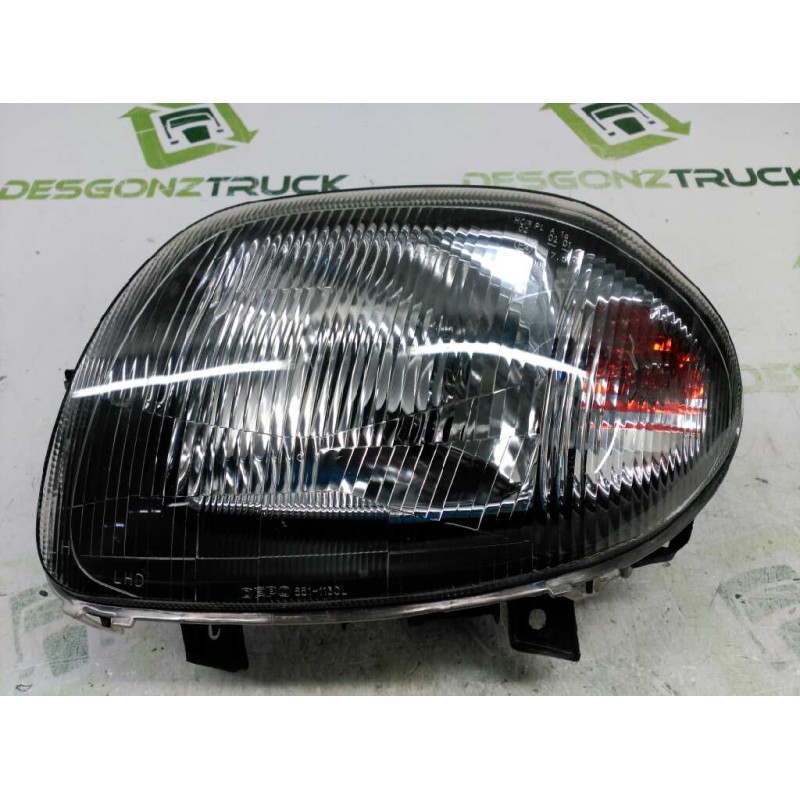 Recambio de faro izquierdo para renault clio ii fase i (b/cbo) 1.9 d referencia OEM IAM 085511140  