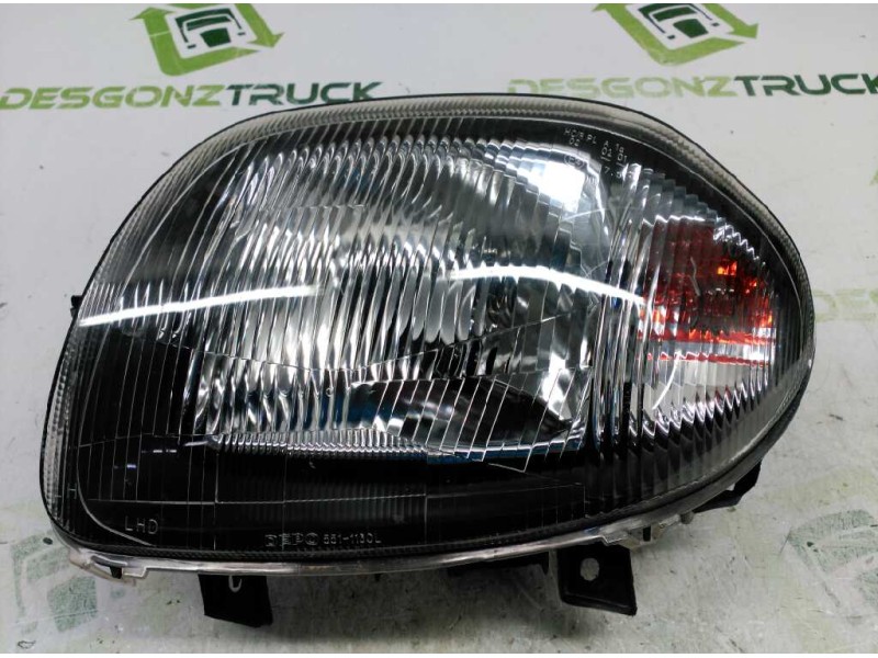 Recambio de faro izquierdo para renault clio ii fase i (b/cbo) 1.9 d referencia OEM IAM 085511140  
