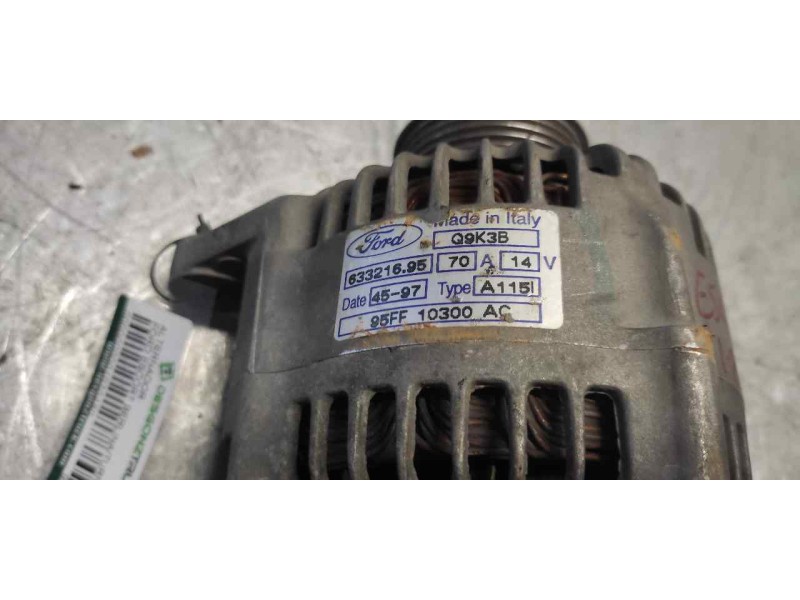 Recambio de alternador para ford escort berlina/turnier clx berlina referencia OEM IAM 95FF10300  