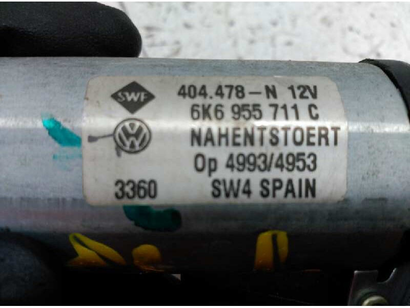 Recambio de motor limpia trasero para seat ibiza (6k1) signo referencia OEM IAM 6K6955711C  