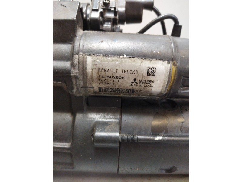 Recambio de motor arranque para renault midlum referencia OEM IAM P22602908  