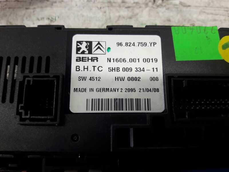 Recambio de mando climatizador para peugeot 407 sw premium referencia OEM IAM 5HB009334  