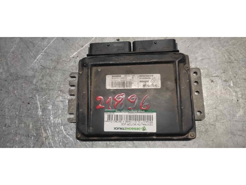 Recambio de centralita motor uce para renault clio ii fase ii (b/cb0) dynamique referencia OEM IAM 8200162378  