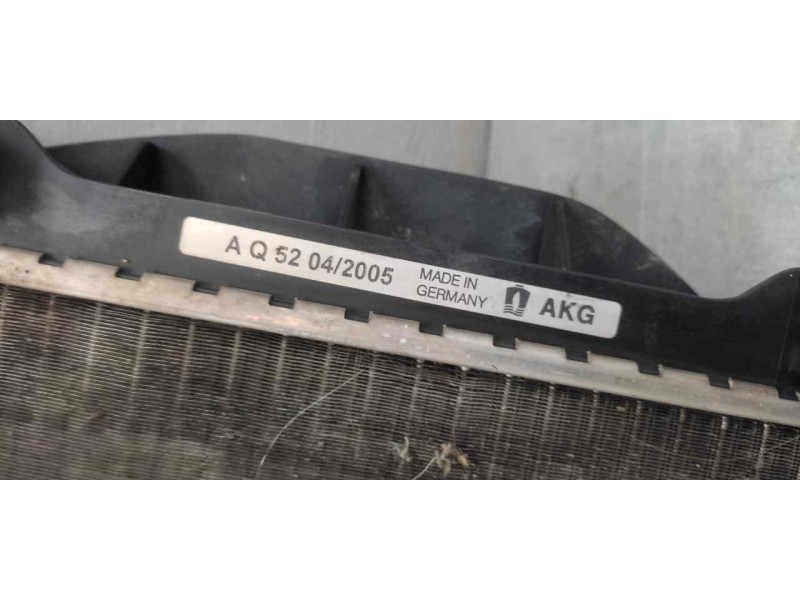Recambio de radiador agua para audi a4 berlina (8e) 2.5 tdi (120kw) referencia OEM IAM   