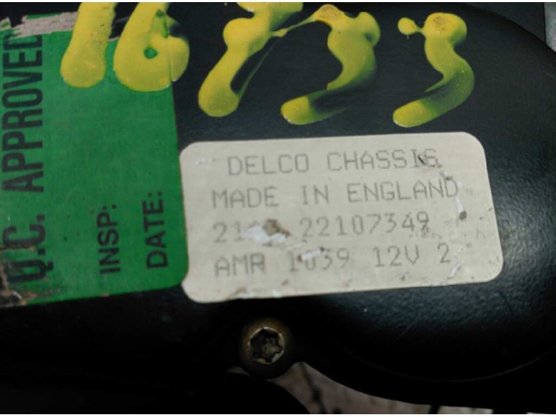 Recambio de motor limpia trasero para land rover discovery (salljg/lj) tdi (5-ptas.) referencia OEM IAM   