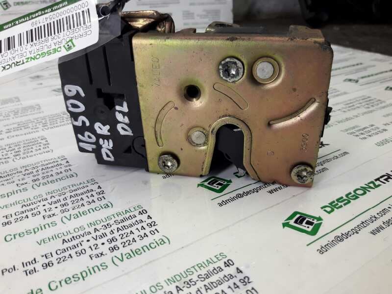 Recambio de cerradura puerta delantera derecha para peugeot 306 break 2.0 hdi cat referencia OEM IAM   