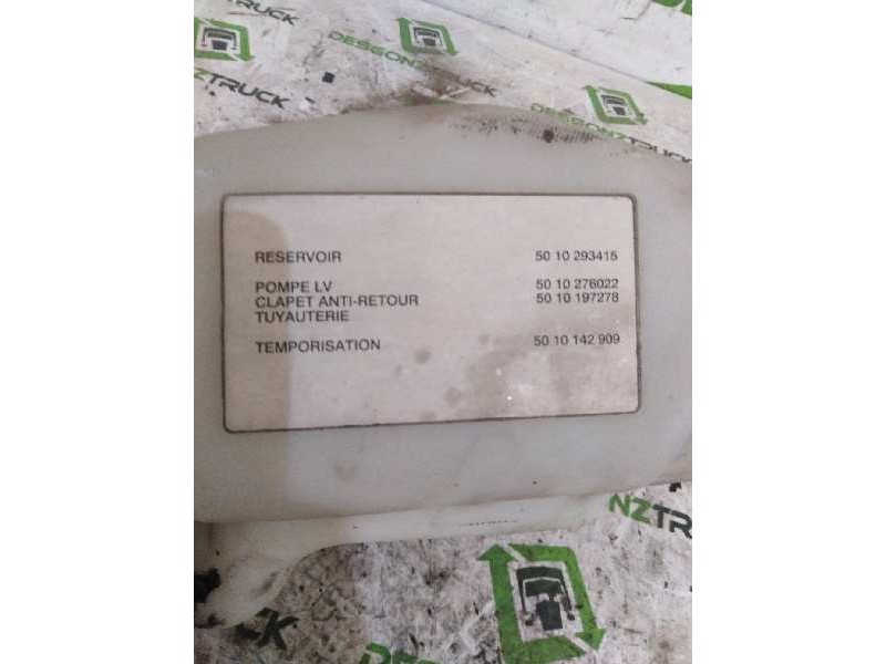 Recambio de deposito limpia para renault midlum fg  xxx.10/b e3 cabina doble referencia OEM IAM 5010293415 5010355111 