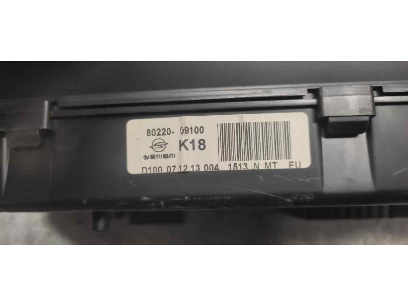 Recambio de cuadro instrumentos para ssangyong kyron 270 xdi limited 4wd referencia OEM IAM 8022009100  